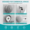 Stainless Steel Toilet Paper Holder Brushed Finish Bath Tissue Dispenser  For Home Use