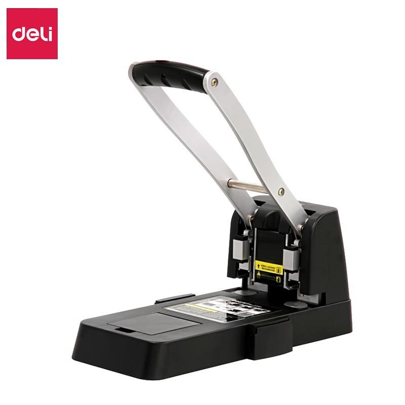 Deli 0150 Heavy-Duty 2-Hole Punch, 150-Sheet Capacity