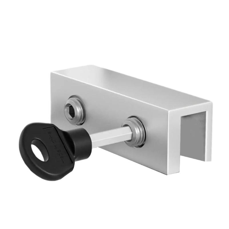Sliding Security Window Lock with Key Adjustable Window Lock Security Window Stoppers for Patio Bedroom Home and Office