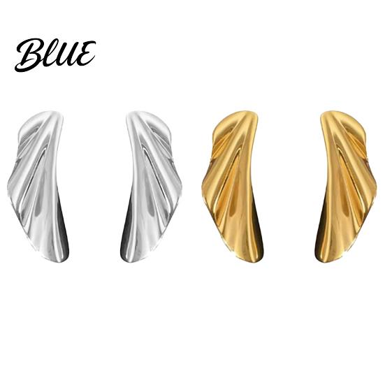Lightweight Earrings 1 Pair Leaf Stud for Women Irregular Everyday