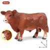 Oenux Simulering Søte Gårdsdyr Melkeku Kveg Kalv Angus Okse Okse Bøffel Modell Actionfigurer Pedagogisk Søt Leke Barnegave