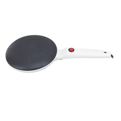 Electric Crepe Maker 8 Inch Nonstick Crepe Maker Machine Auto Temperature Control Crepe Pan with Long Handle for Pancakes Omelets US Plug 220V