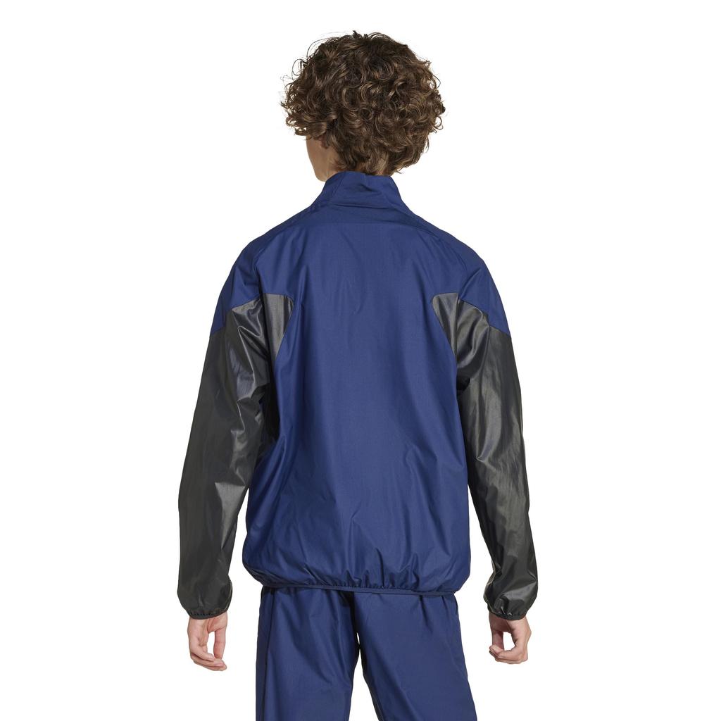 Adidas Soccer Wind Jacket KSB74 Team Navy Kids' Blue/Black (JP1255)