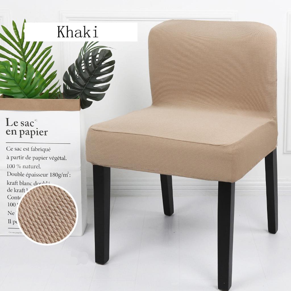 Cover Stretch Jacquard Polyester Spandex Dining Covers Removable Washable Slipcovers