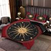 Mysterious Sun Pattern 3d Printed Quilt Cover Set Bohemian Exotic Style Bedding Cover Polyester Soft Comfortable Duvet Cover Set
