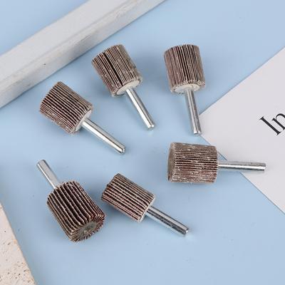3Pcs 80 Grits Alumina Particles Flap Wheel Sanding Paper Flap Wheel For Removing Rust Deburring Grinding Polishing Flat