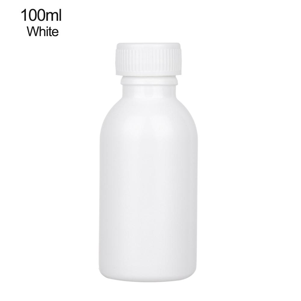 

1PC 5/10/15/30/60/100/250ml Plastic PET Clear Empty Seal Bottle Liquid Container Reagent Packing Storage Jar Industrial Supplies