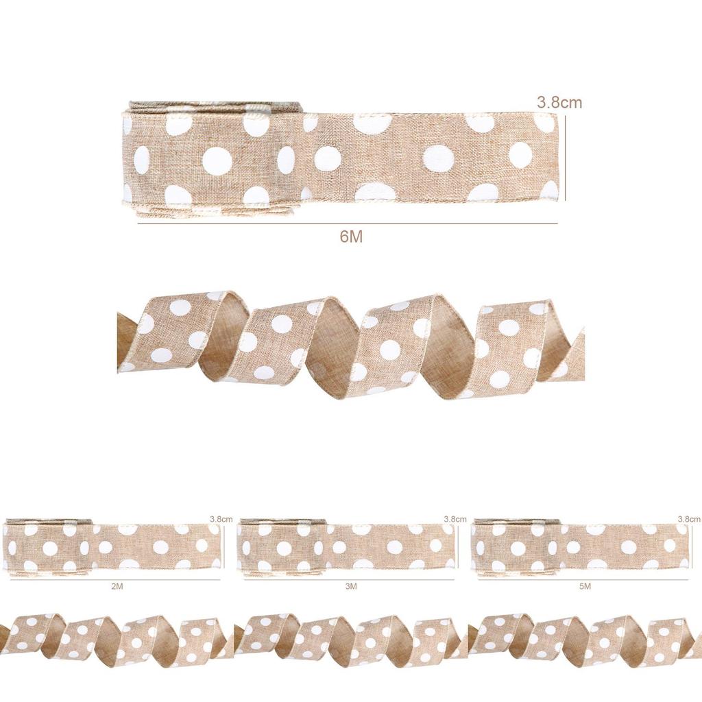 Exquisites Weihnachtsdrahtkantenband Perfekt für Feiertagsdekorationen und Baumschmuck