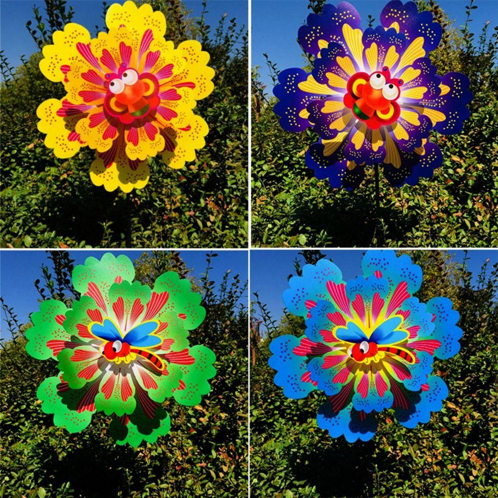 Colorful Cartoon Colorful Traditional Windmill  Outdoor Party Picnic Decor