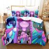 Fashion 3d Print Anime Game Deltarune 2 Bedding Set Single Twin Full Queen King Size Bed Set Adult Kid Bedroom Duvet cover Sets