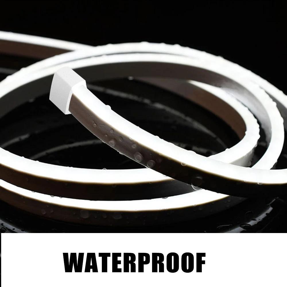 Car Front Trunk Frunk LED Modified Surround Light Strip For Tesla Model 3 Y 2026-2026 Waterproof Flexible Silicone LED Strip