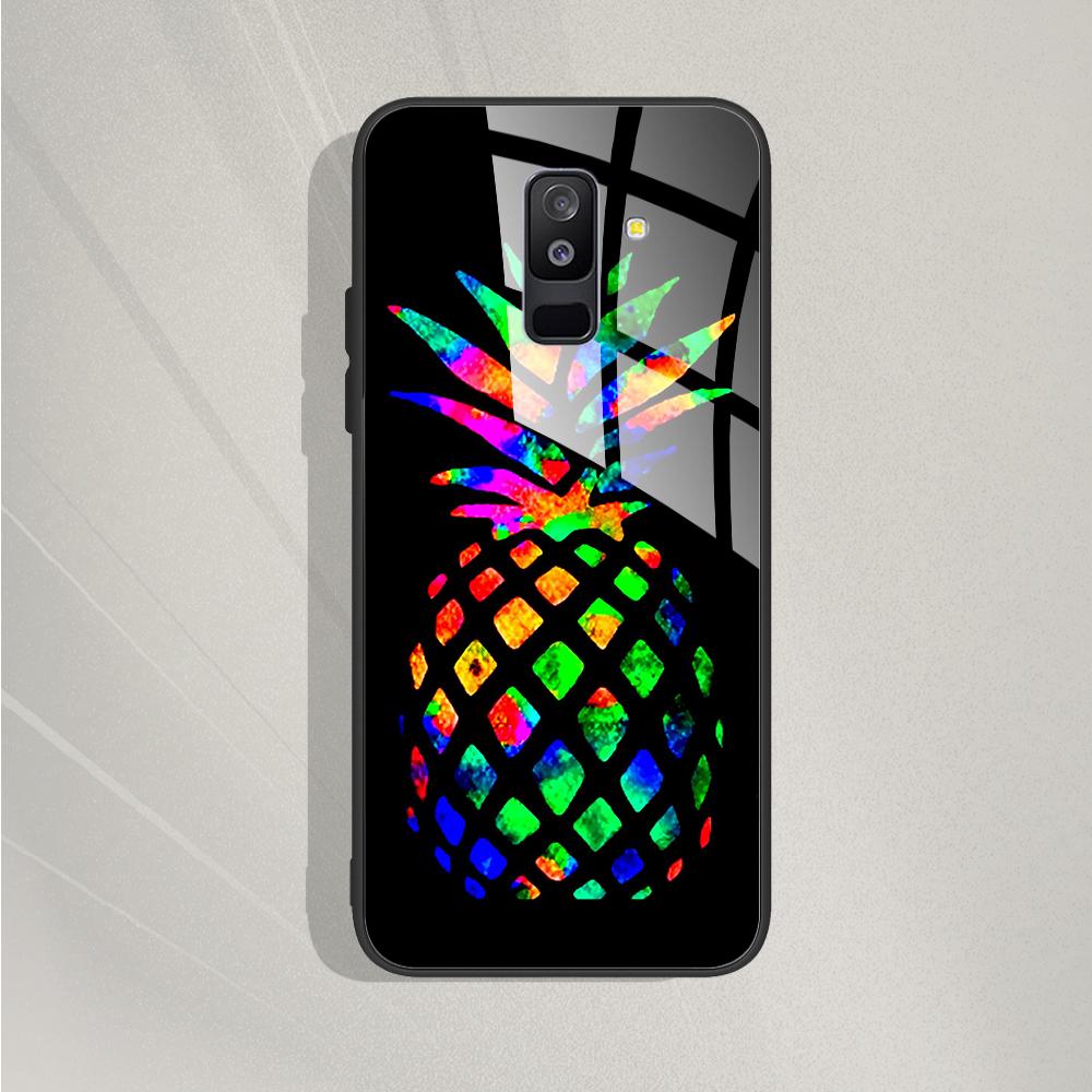 

A6 Plus Case For Samsung Galaxy A6 2018 Phone Case A600F SM-A600F Tempered Glass Case For Samsung A6 Plus 2018 A6+ A605F Cover A6 Plus 2018 A605F