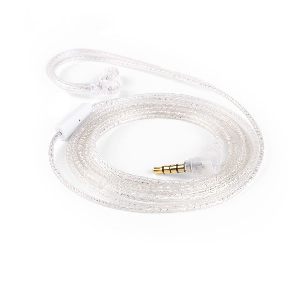 With Microphone QKZ Headphone Cables In Ear Earphone 2pin Cable  Music Enthusiasts