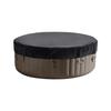 Protector impermeabil pentru cadă cu tiv elastic, formă rotundă, din pânză Oxford durabilă, rezistent la praf, accesoriu pentru spa acasă