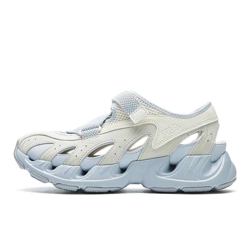 FILA VETTA SANDAL Beach Sandals Women s Milk White/Pearl Blue F12W623401FGP 35.5
