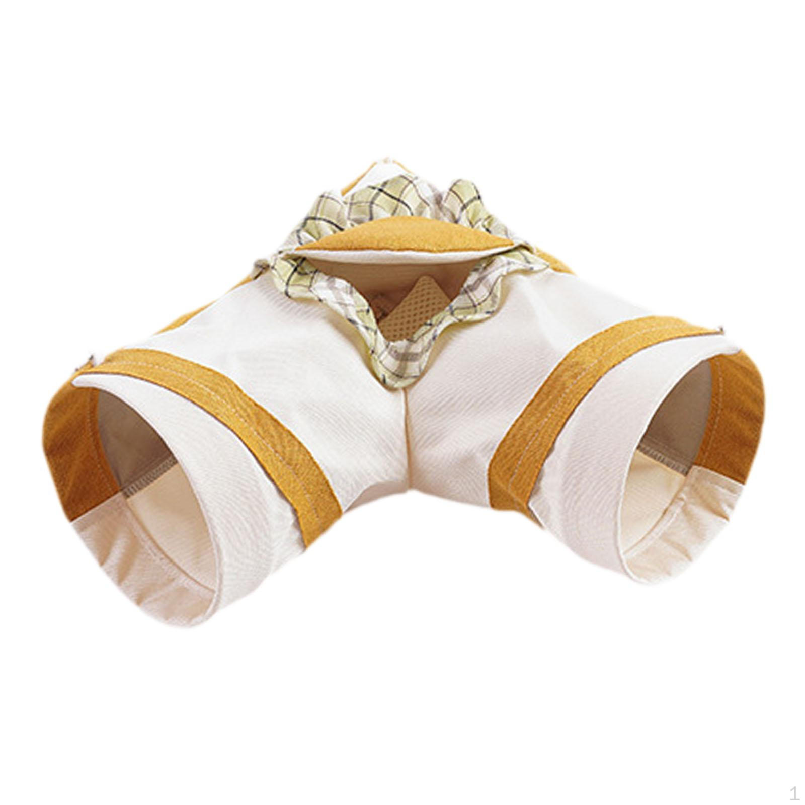 

Уютный туннель для уединения мелких домашних животных S жёлтый