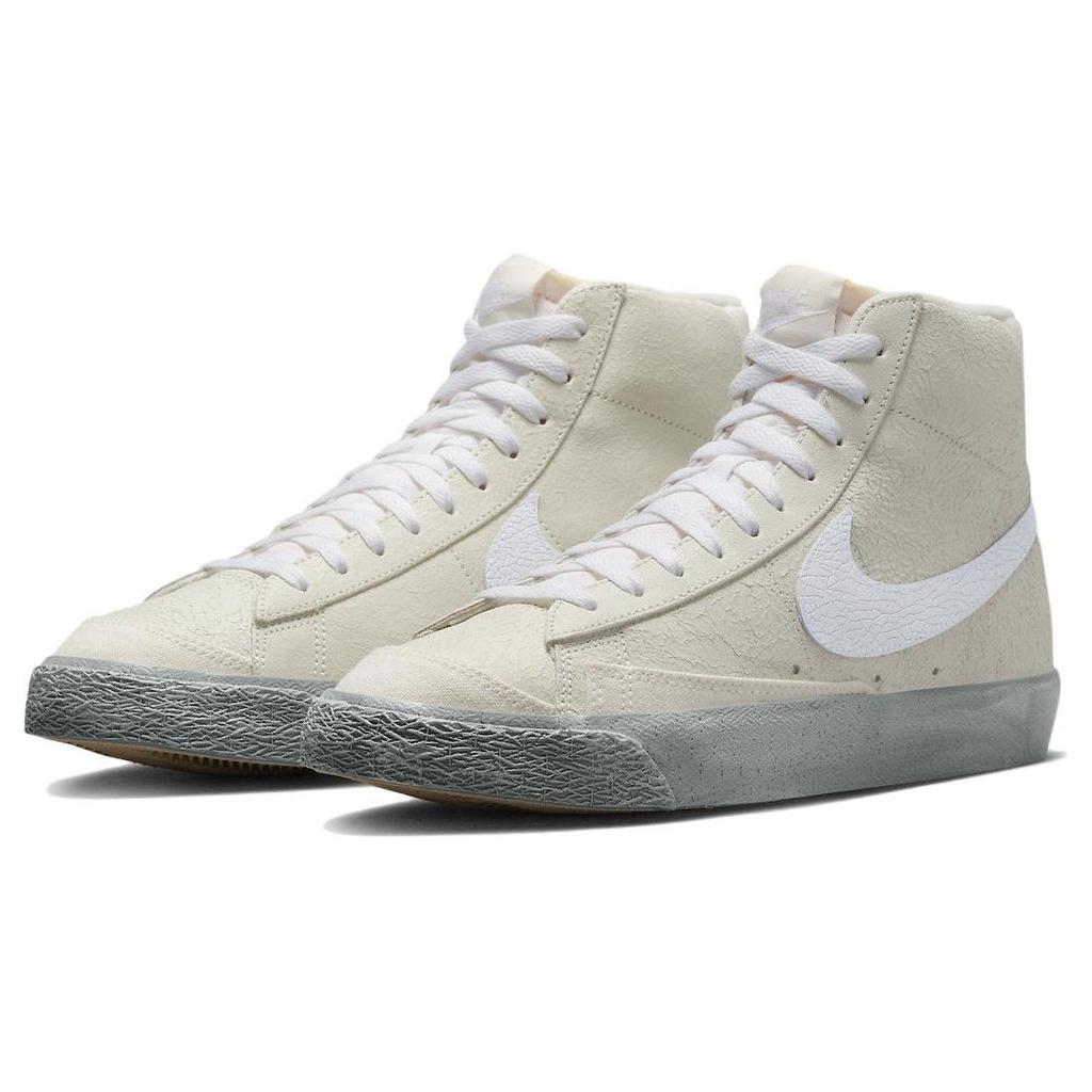 Nike Blazer Mid 77 EMB All-Star - Salt Flats Unisexové tenisky Šedá Summit-White Bílá DV0797-100