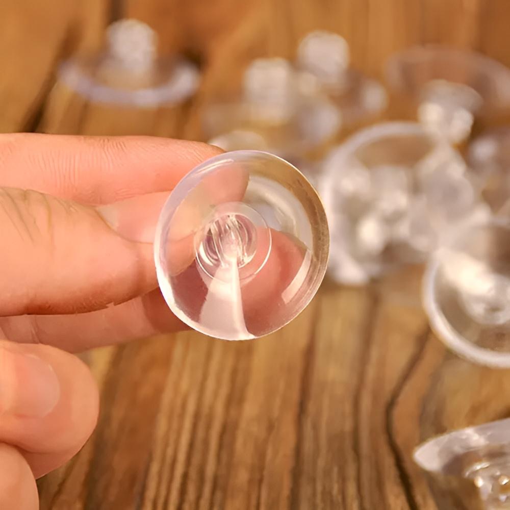 5/10pcs No punching Head Mushroom Head Sucker Suction Cups Hooks Suckers Kitchen Bathroom Suction Cup wedding Home  Accessories