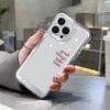 Inspirational Quote Clear Phone Case For iPhone 11 12 13 14 Plus 15 16 17 Pro Max XS X XR 7 8 Plus 16E 17 Air Shockproof Cover