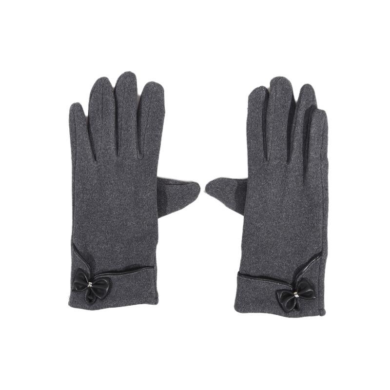 

New Fashion Winter Gloves Warm Touch Screen Riding Windproof Internal Plush Warm Catch Velvet Gloves Women Outdoor Gloves One Size серый