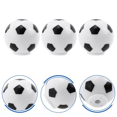 5 Pcs Football Handle Door Knob Drawer Pull Outdoor Cabinet Children's Room Abs