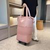 Wheeled Foldable Travel Bag - Lightweight, Expandable, and Portable Storage for Men and Women