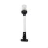 Marine LED Navigation Light Ribbed Lens Two Mounting Holes 12 Inch