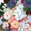 20PCS Exquisite Flower Applique DIY Silk Flower Flower Patch Fabric  Clothes Sewing