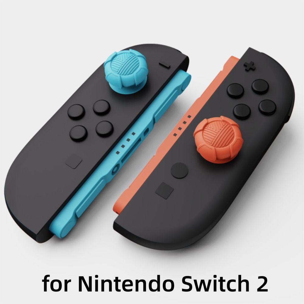 6pcs Anti-slip Controller Analog Grip Cover Silicone for Joy Con Case for Nintendo Switch 2