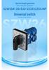 Zhuochao SZW26A-20/3JD Universal Changeover Switch (4P External Wiring)