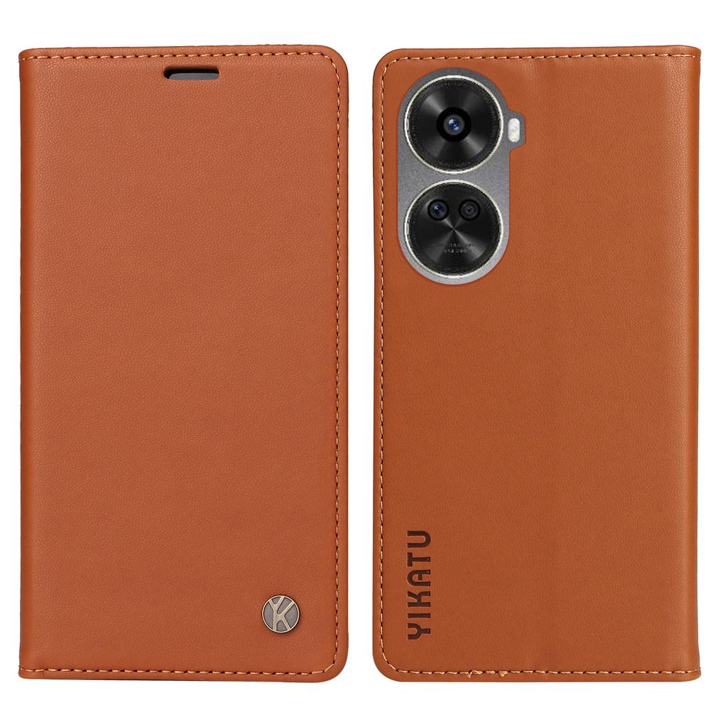 YIKATU YK-001 For Huawei nova 12 SE 4G/nova 11 SE Case Wallet Leather Phone Cover Strong Magnetic Closure