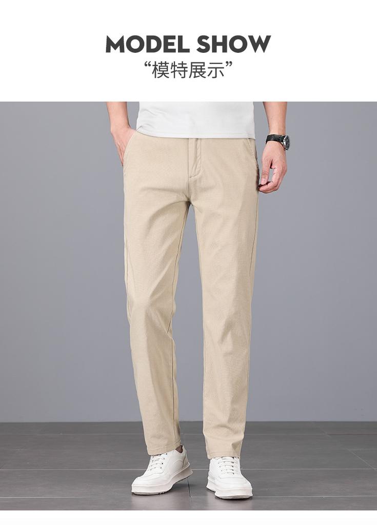 Linen Breathable Light Business Commuter - Spring/Summer New Men's Straight Casual Pants