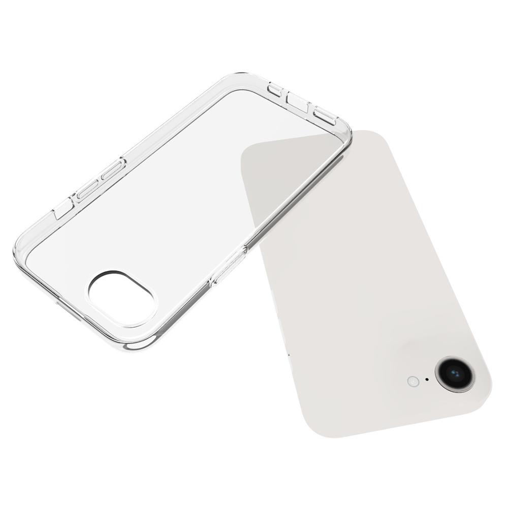 

For iPhone 16e Slim Clear Phone Case Watermark Resistant TPU Back Cover As Shown A