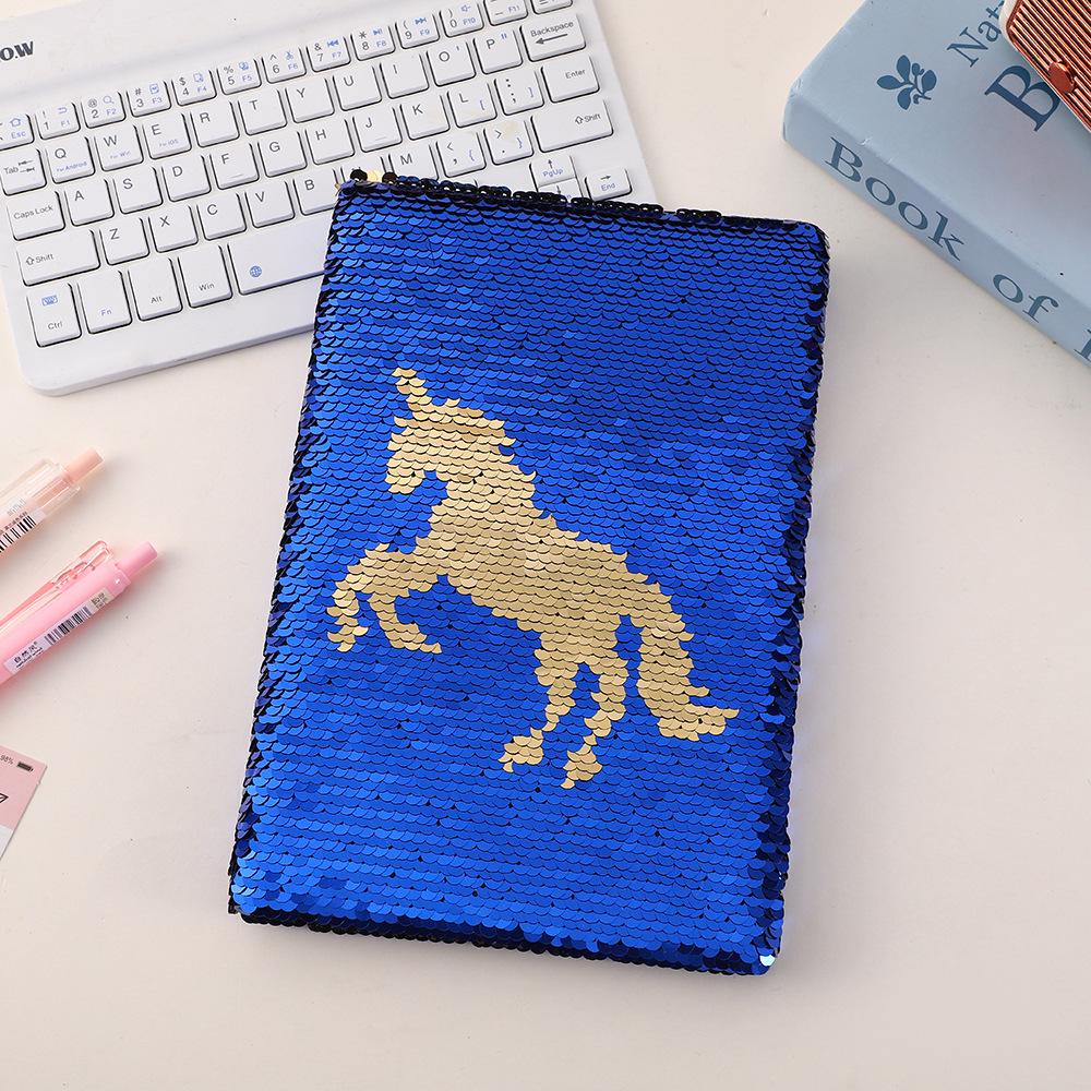 Enchanting Sequin Style Notebook: Exquisite Patterns for DIY Journaling & Student Notes