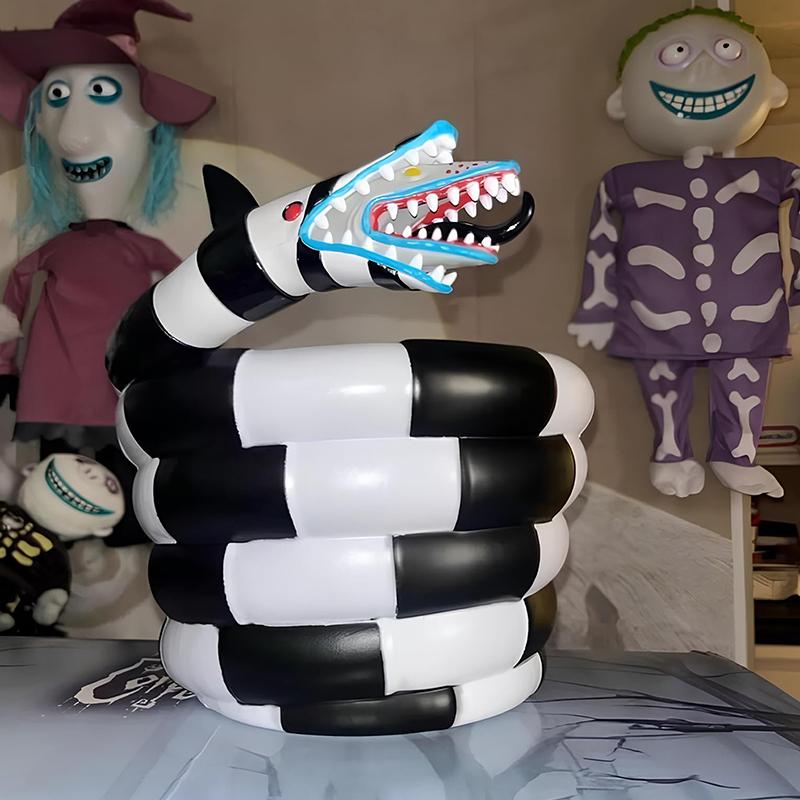 Fun Popcorn Bucket Sandworm Bucket Horror Popcorn Bowl Collectibles Decoration Horror Theme Collectibles Gift