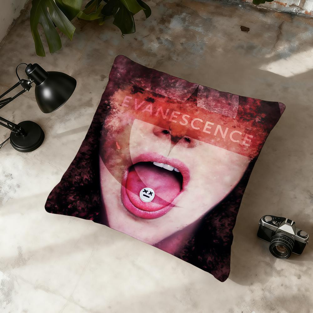 E-Evanescence Band Rock cushion cover Home Office Convenient Nordic Simplicity Hit With Zipper Cushion Cover