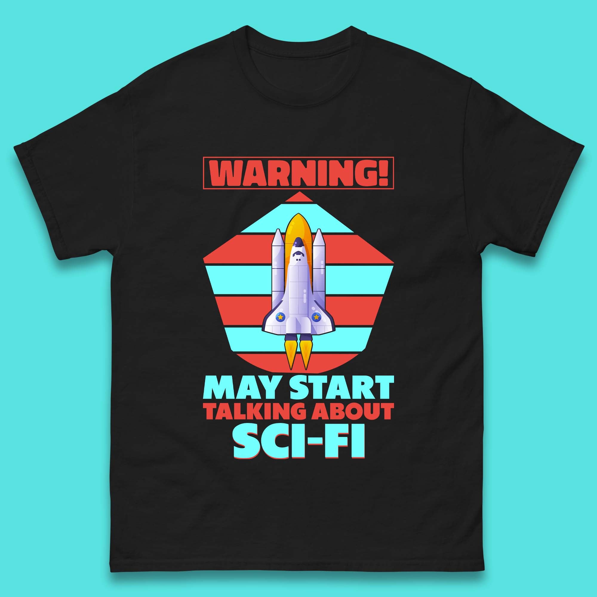 

Talking About Sci-Fi Mens T-Shirt Womens Tops Tees S
