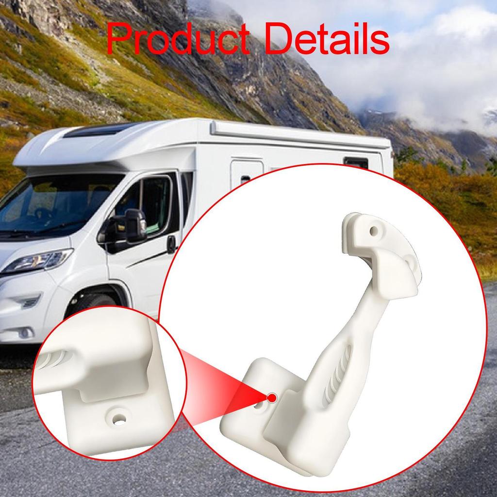 Schranktürriegel für Wohnmobile und Reiseanhänger mit Befestigungsschraube