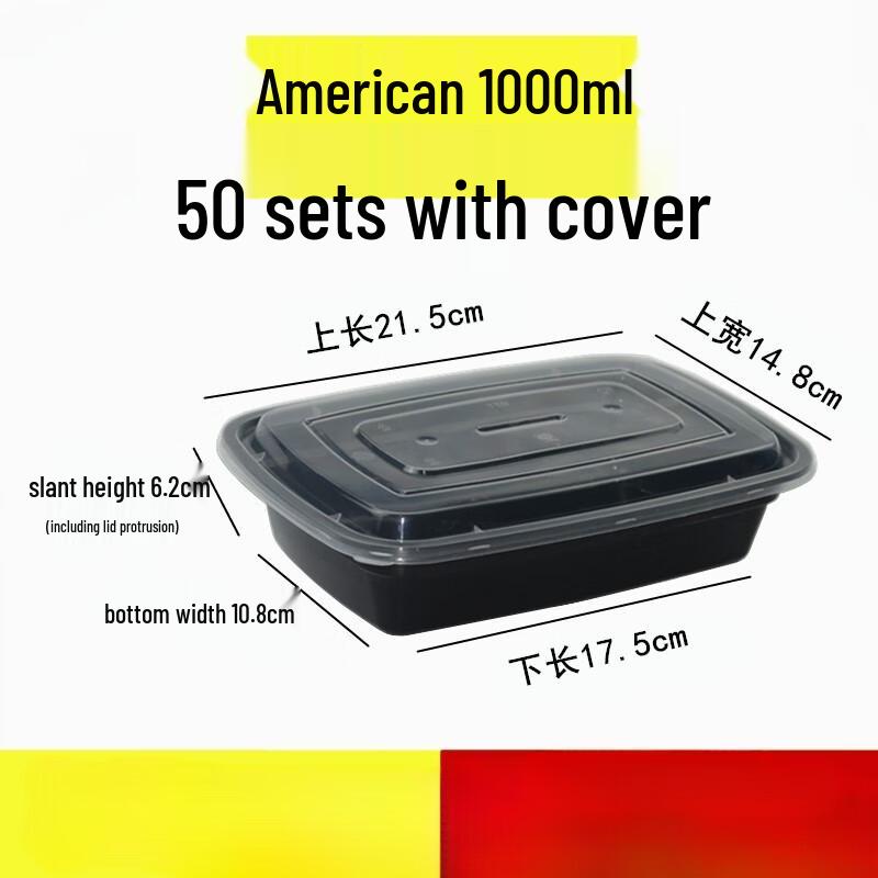 

Disposable Plastic Food Storage Containers with Lids