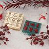 MY# Christmas Art Seal Head Ornamental DIY Craft Supplies for Packaging Scrapboo