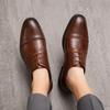 Designer Classics Fashion Men Pointed Patchwork Dress Casual Shoes Male Party Wedding Dress Homecoming Footwear Zapatos Hombre