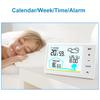 Wireless Weather Station Indoors Outdoors Temperature Display Clock Alarm Adjustable Backlight