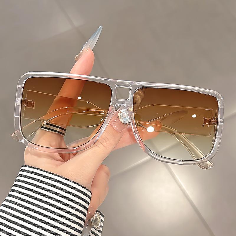 Double-beam Sunglasses Are Fashionable, Refreshing, Large-framed, Simple and Versatile for Shooting Accessories