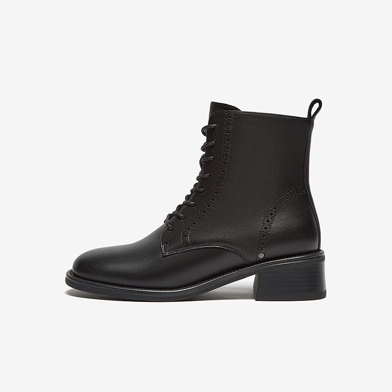 Bata Women s British Style Leather Martin Boots EU 38