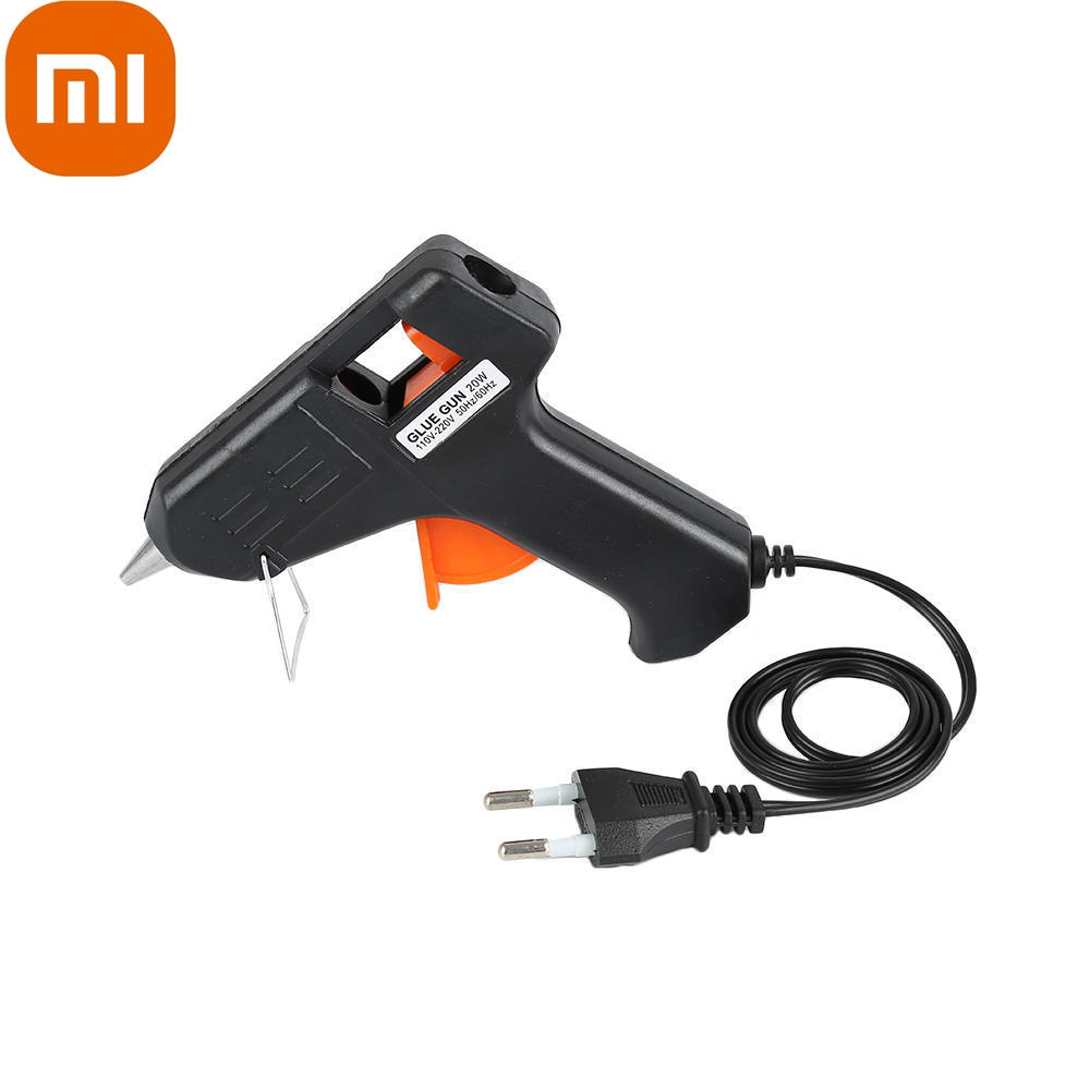 

Xiaomi 20 Вт мини электрический нагревательный термоплавкий клеевой пистолет профессиональный DIY ремесло высокотемпературный нагреватель инструмент для ремонта расплава для палочек 7 мм