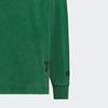 Adidas Originals Stand Collar Comfortable Skin-Friendly Logo Long Sleeve Sweatshirt Men sweatshirt Green JN0778