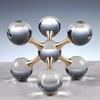 Modern Geometric High-end Minimalist Molecular Ornaments Home Decor Model Room Tea Table Wine Cabinet Desk Figurines Decoration