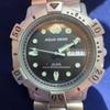 SEIKO ALBA Aqua Gear 20BAR Waterproof Diver Day Date Working Product