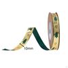 Christmas Ribbon Patterned Wrapping Ribbon, Decorative Accessory, DIY