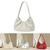 Elegant High-quality Pleated Underarm Bag For Women In Pure Color Stylish Design